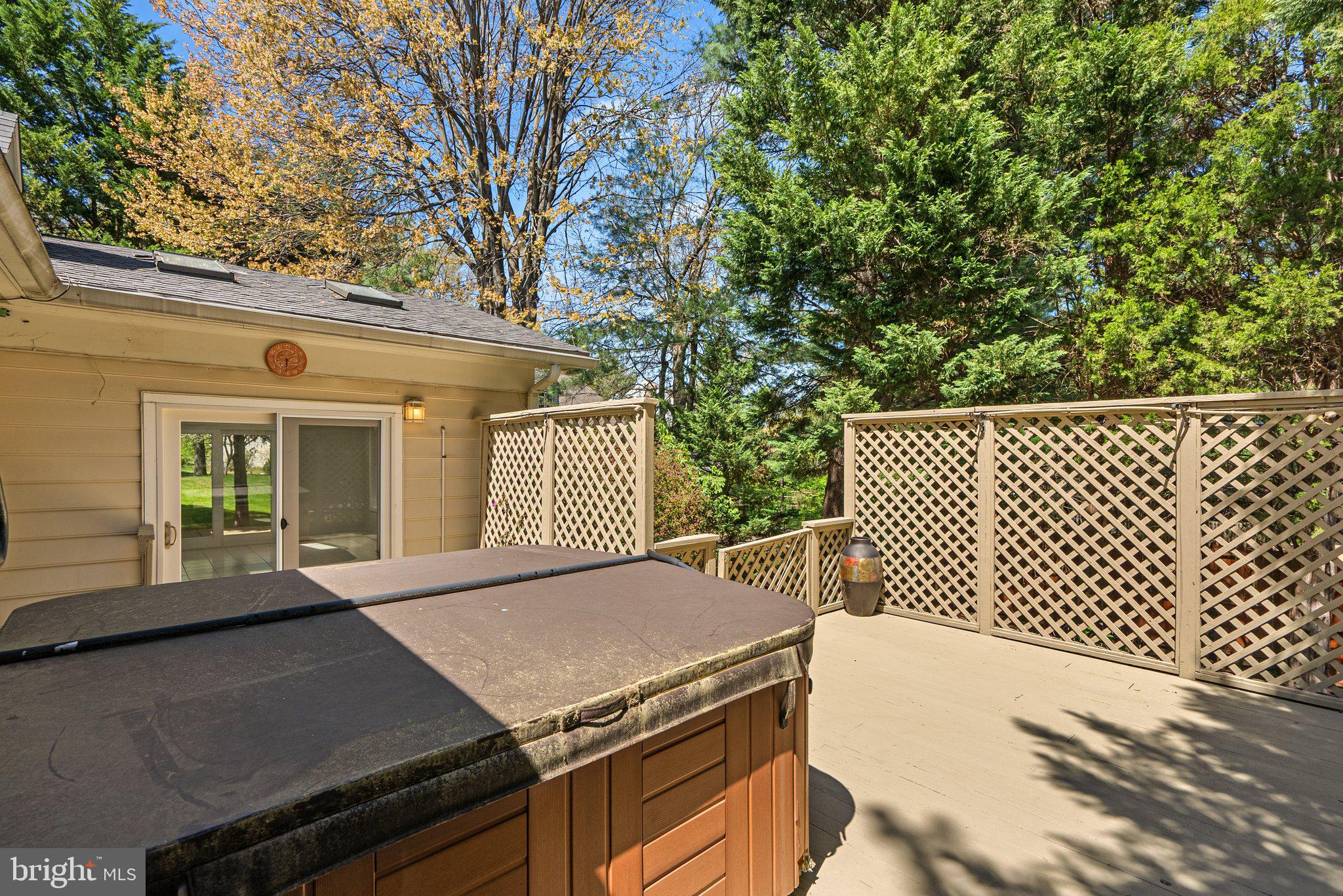 943 Willowleaf Way Potomac, MD 20854 - Photo 42 of 49 a view of a backyard with a large tree