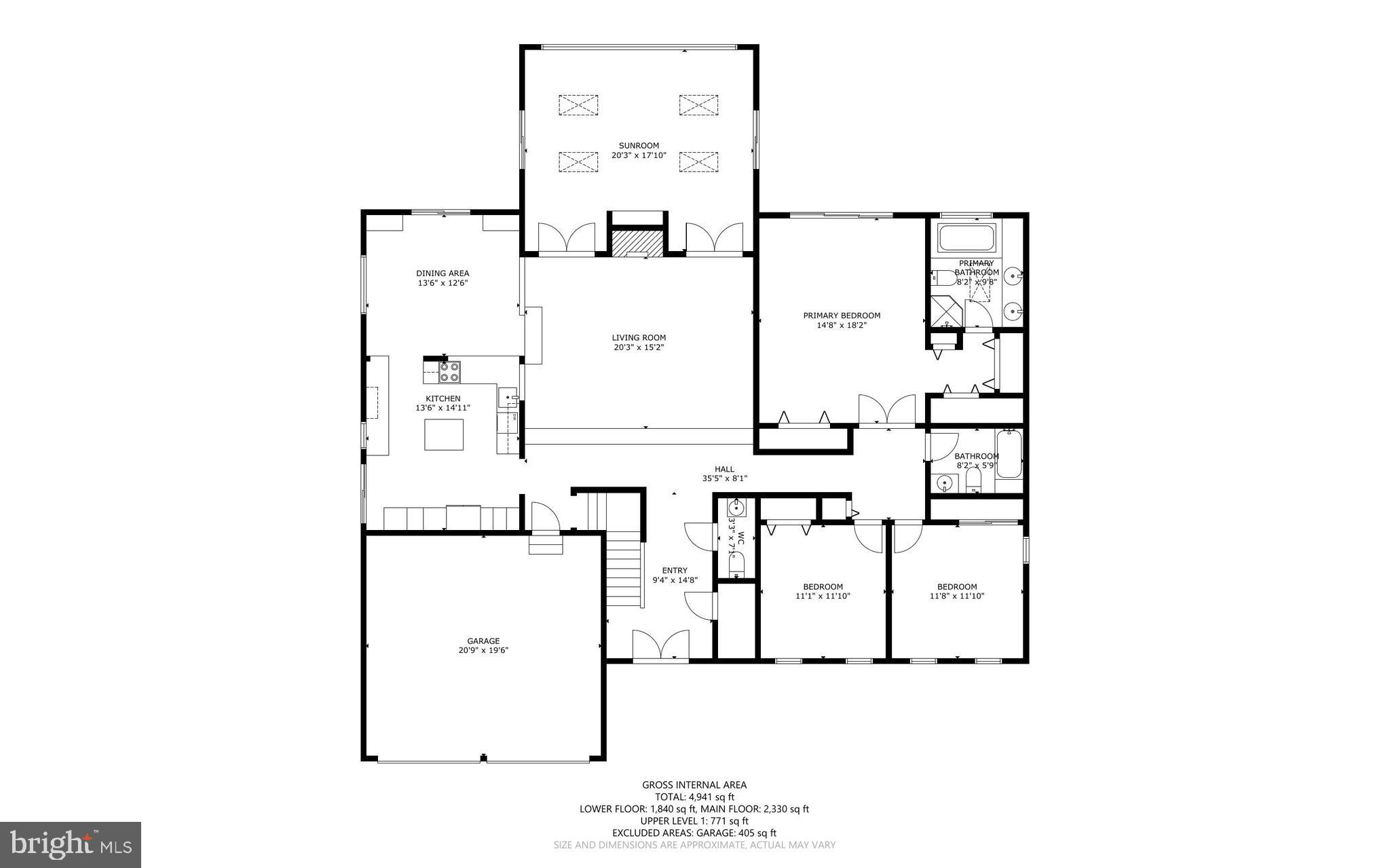943 Willowleaf Way Potomac, MD 20854 - Photo 48 of 49 a picture of a floor plan