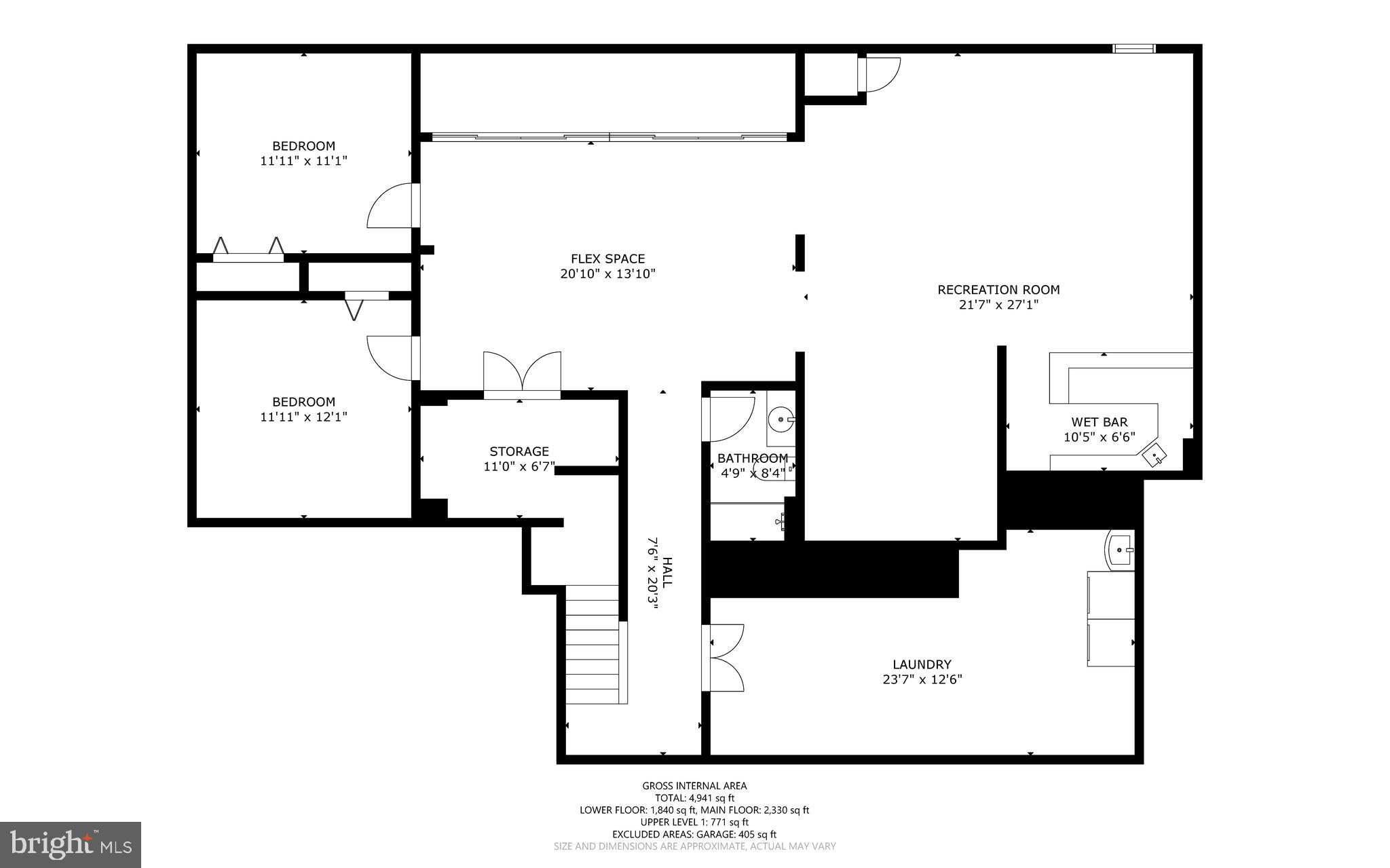 943 Willowleaf Way Potomac, MD 20854 - Photo 49 of 49 a picture of a floor plan