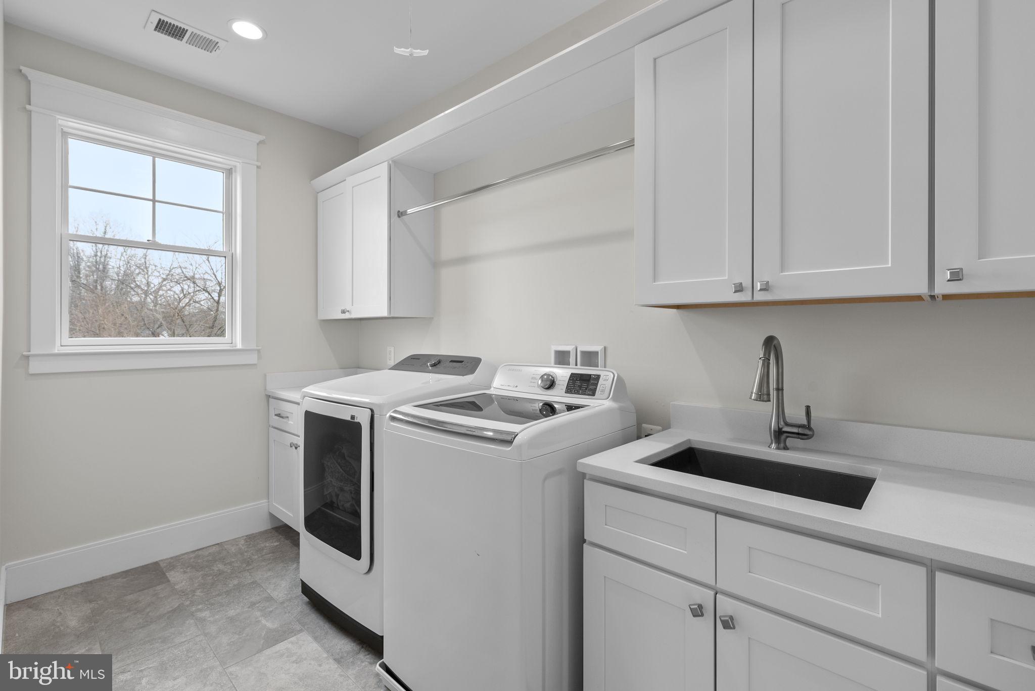6304 Wilmett Road Bethesda, MD 20817 - Photo 37 of 47 Upstairs Laundry Room