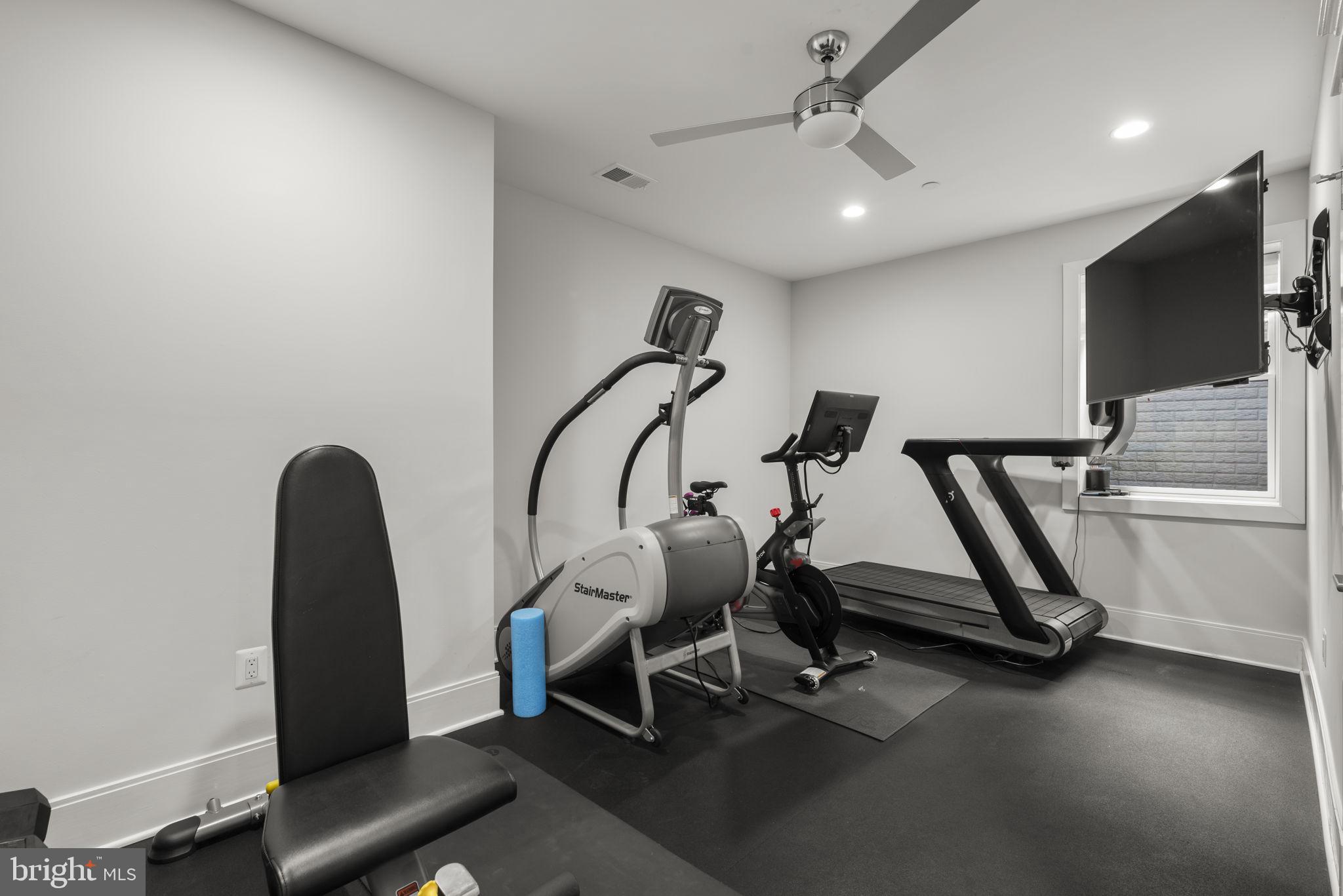 6304 Wilmett Road Bethesda, MD 20817 - Photo 40 of 47 Exercise room or possible Bedroom