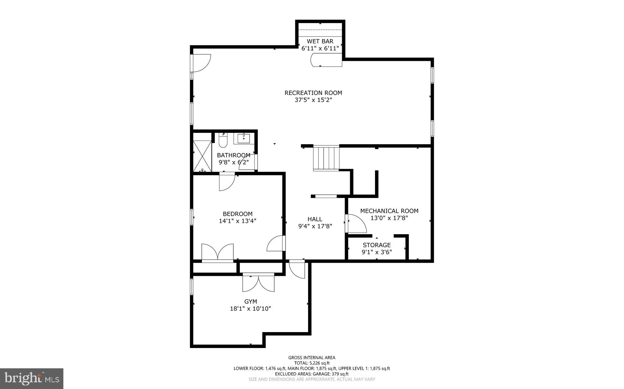 6304 Wilmett Road Bethesda, MD 20817 - Photo 46 of 47 Lower Level
