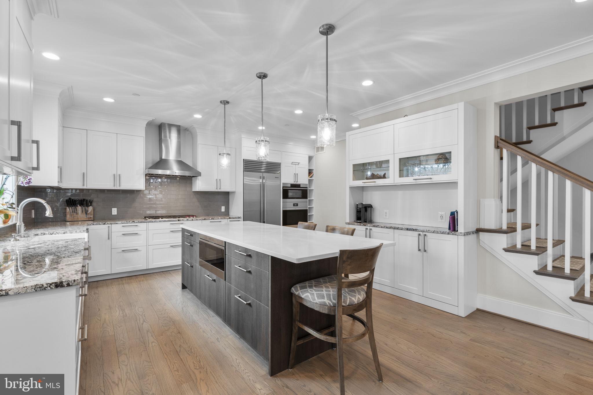 6304 Wilmett Road Bethesda, MD 20817 - Photo 6 of 47 Oversized Island with seating