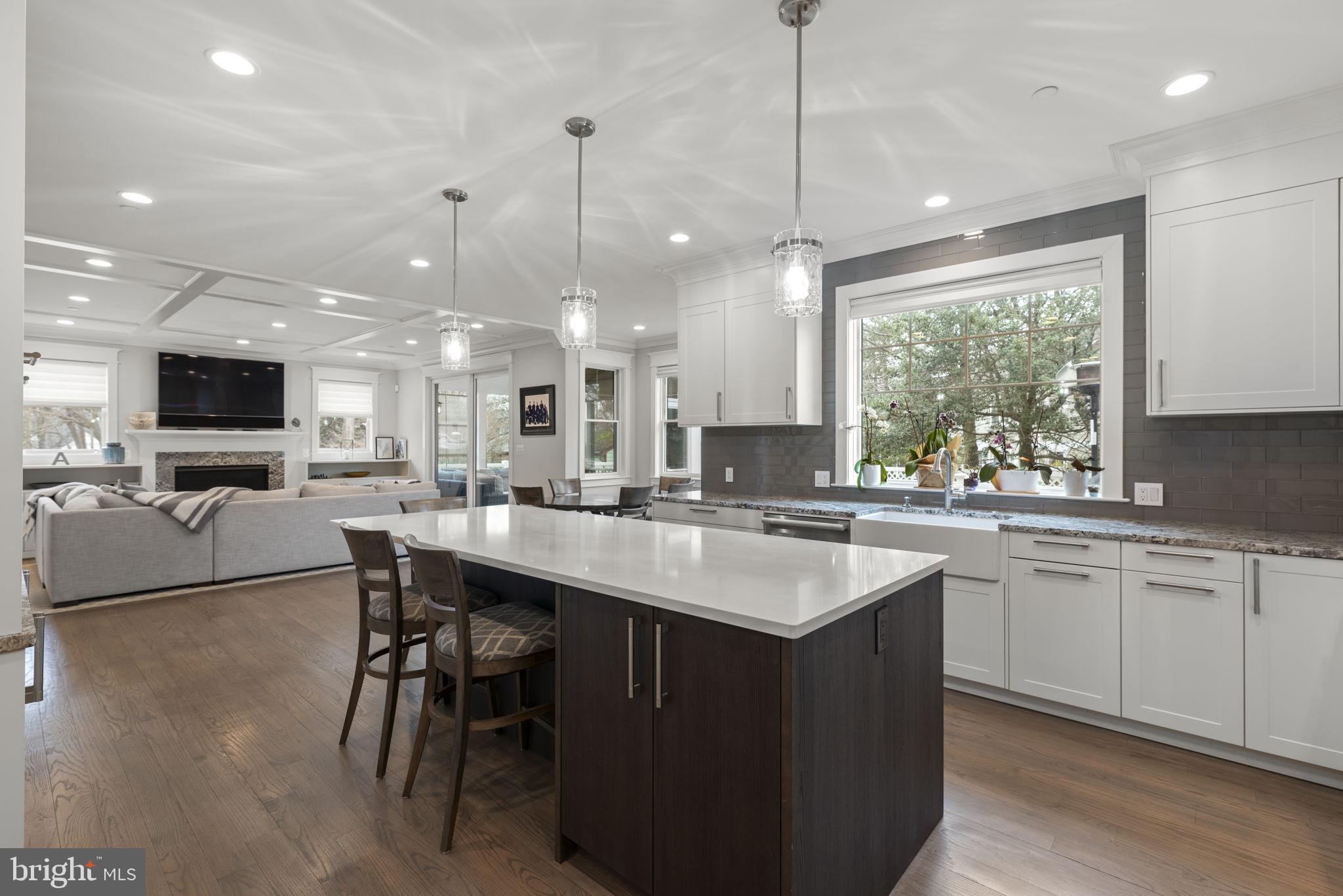 6304 Wilmett Road Bethesda, MD 20817 - Photo 7 of 47 Light-filled kitchen