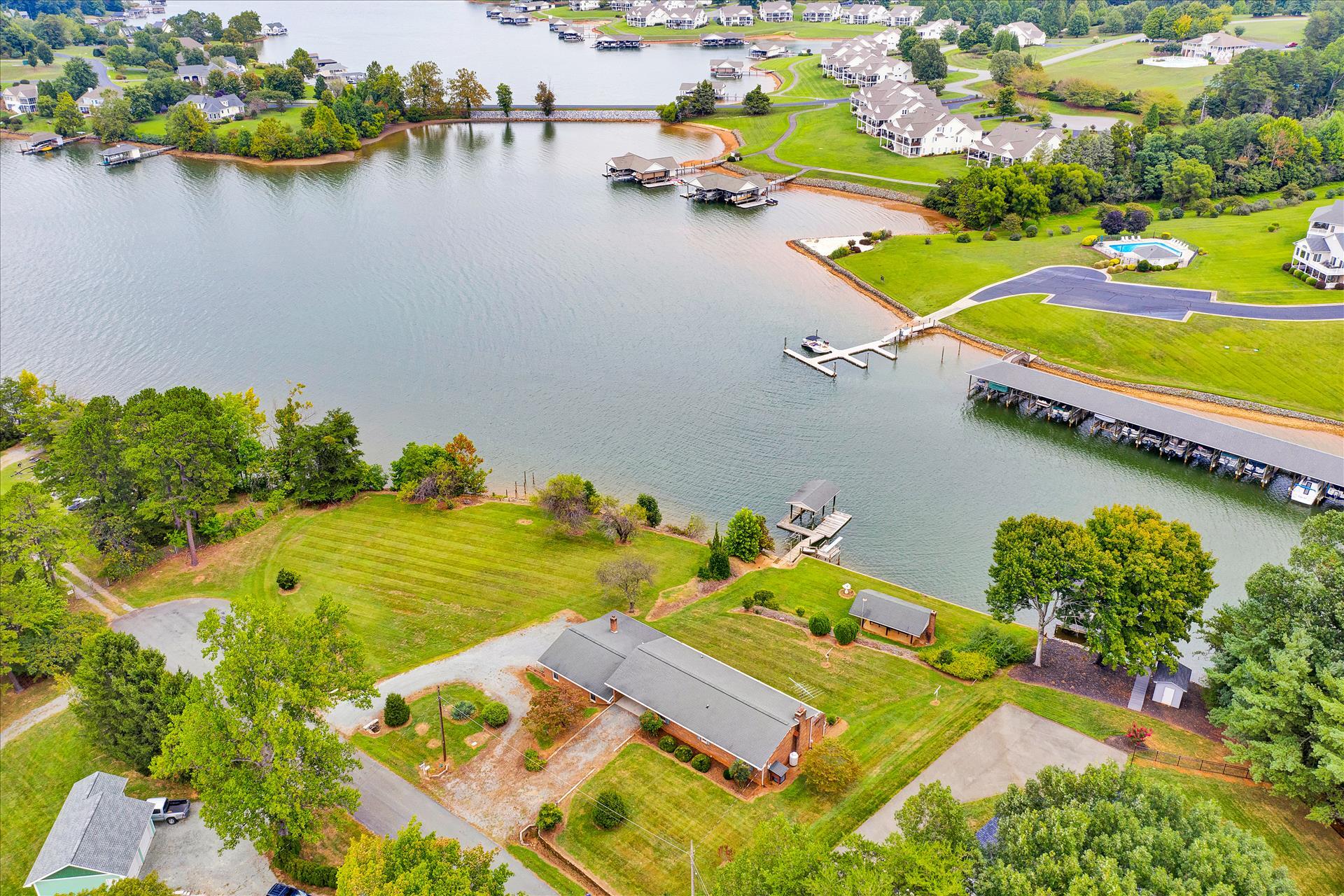 1102 Highland Lake Road Union Hall, VA 24176 - Photo 36 of 39 drone 1