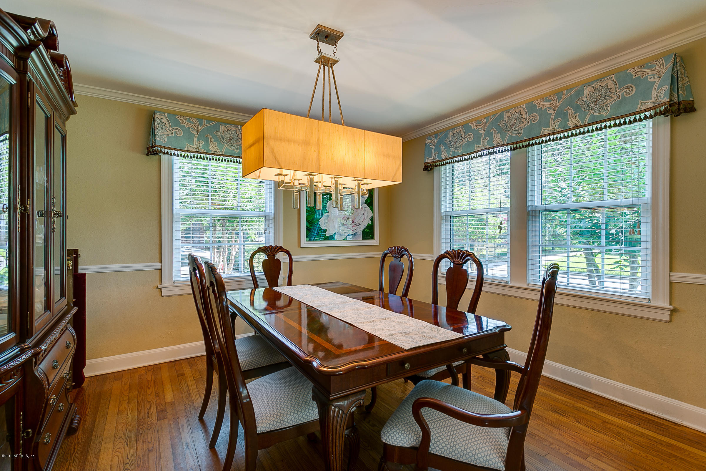 1456 Nicholson Road Jacksonville, FL 32207 - Photo 10 of 27 a view of a dining room with furniture window and wooden floor