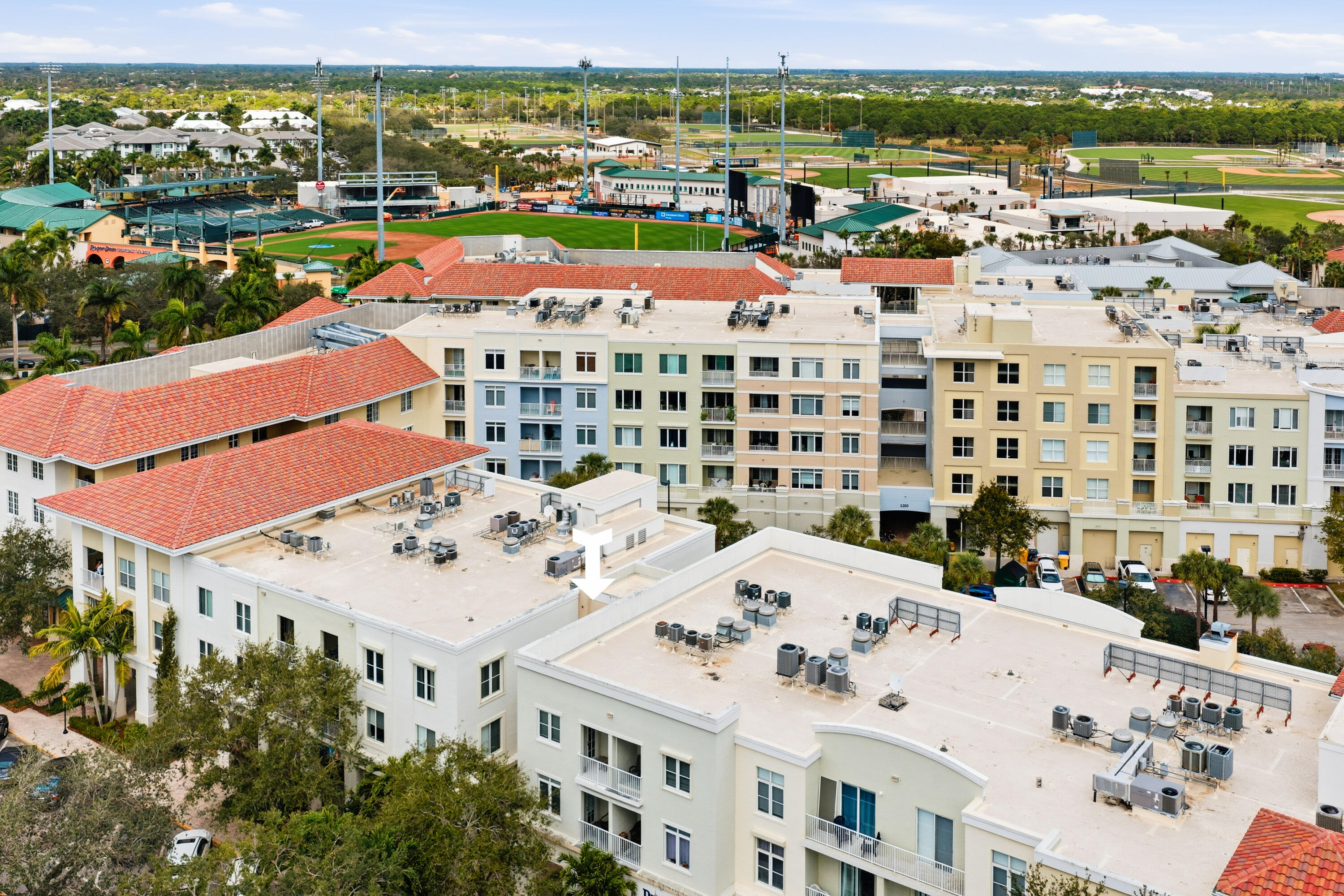 1209 Main Street, Unit 301 Jupiter, FL 33458 - Photo 20 of 24 Drone front