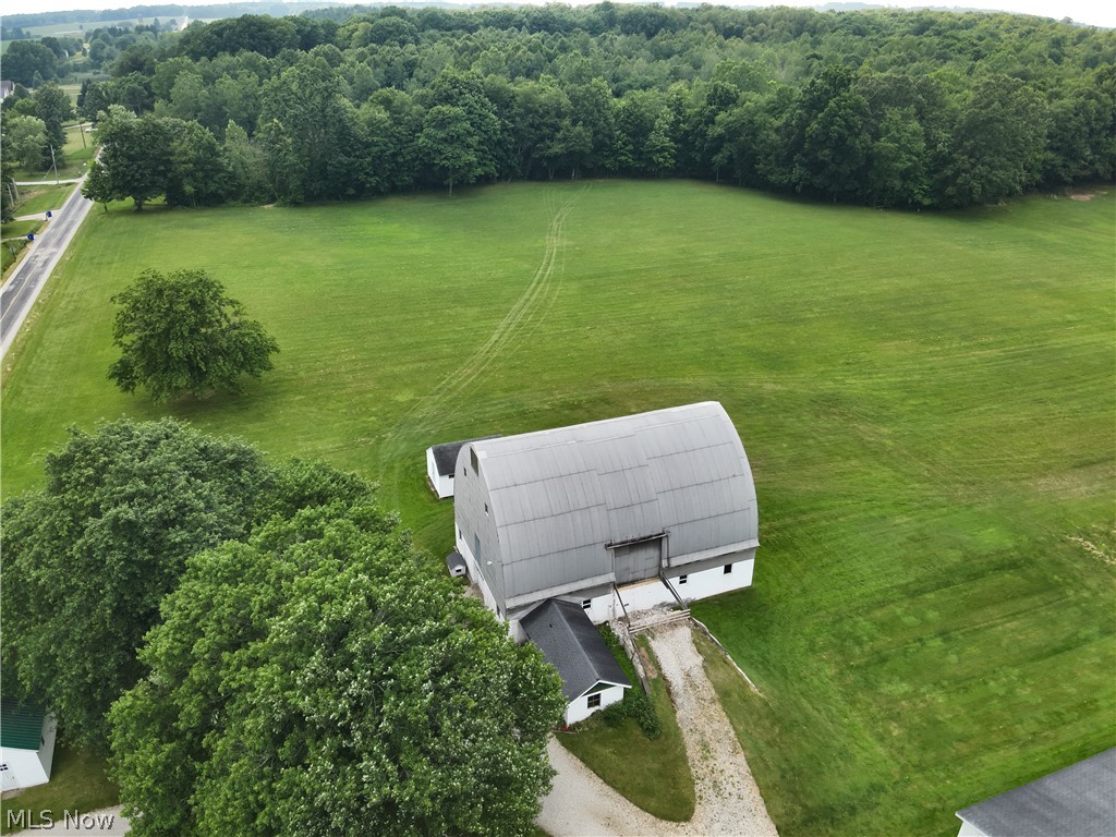 7769 Peck Road Ravenna, OH 44266 - Photo 47 of 50 Aerial view with a rural view