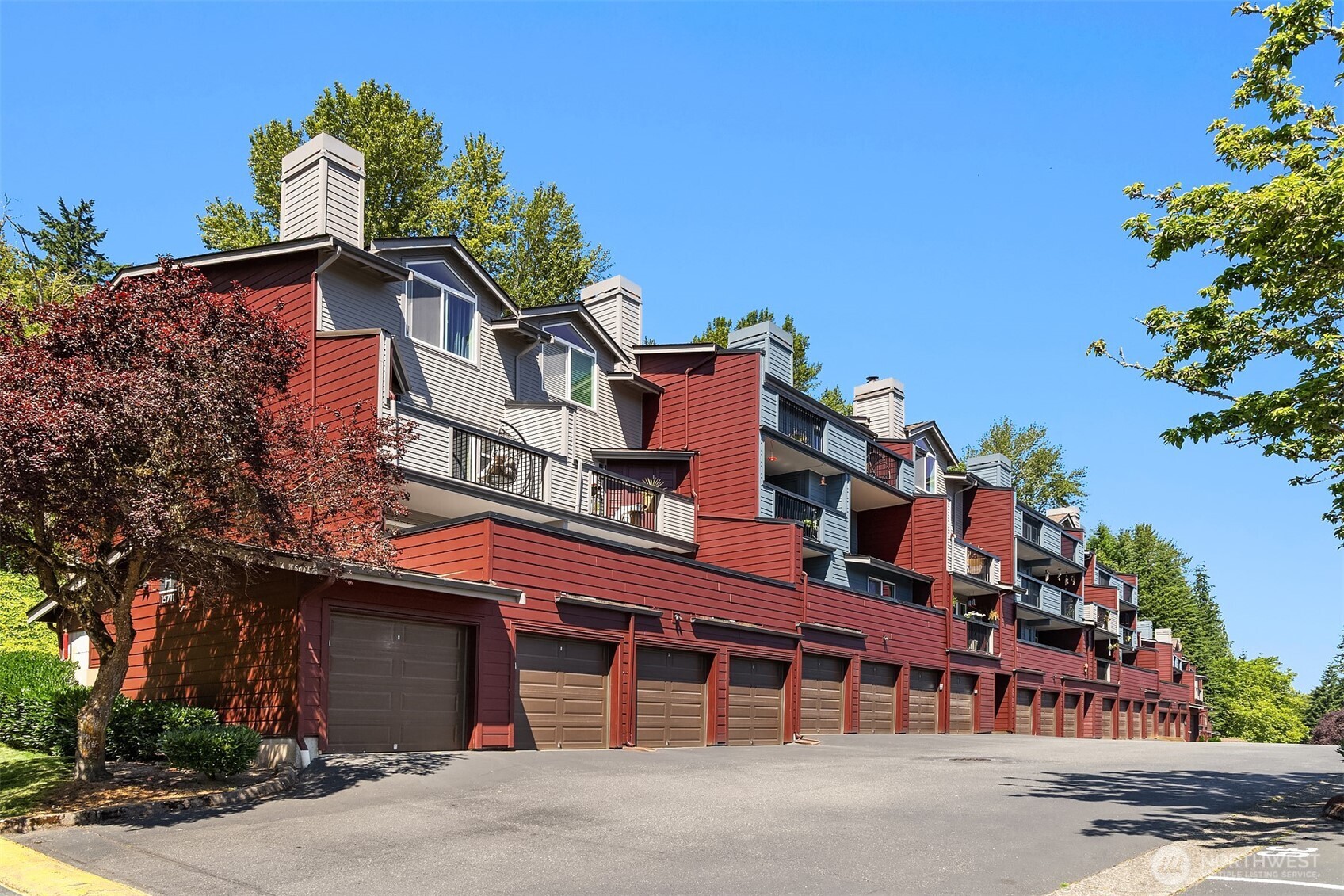 15711 Waynita Way Northeast, Unit H106 Bothell, WA 98011 - Photo 12 of 20 front view of a house with a street