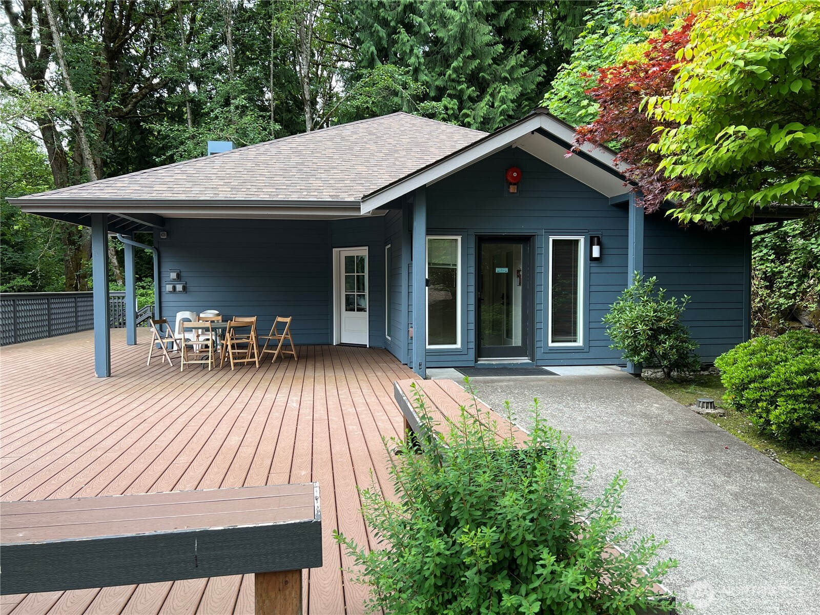 15711 Waynita Way Northeast, Unit H106 Bothell, WA 98011 - Photo 15 of 20 a view of outdoor space yard deck patio and outdoor seating