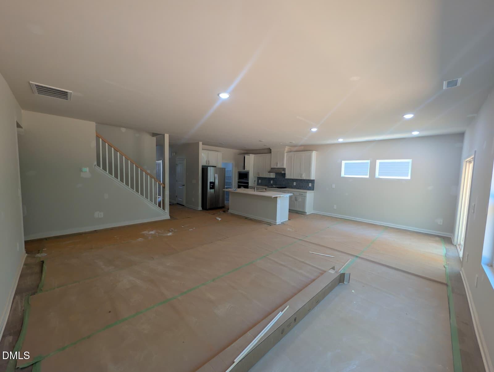308 Karlov Road Garner, NC 27529 - Photo 7 of 55 a view of kitchen with refrigerator and window