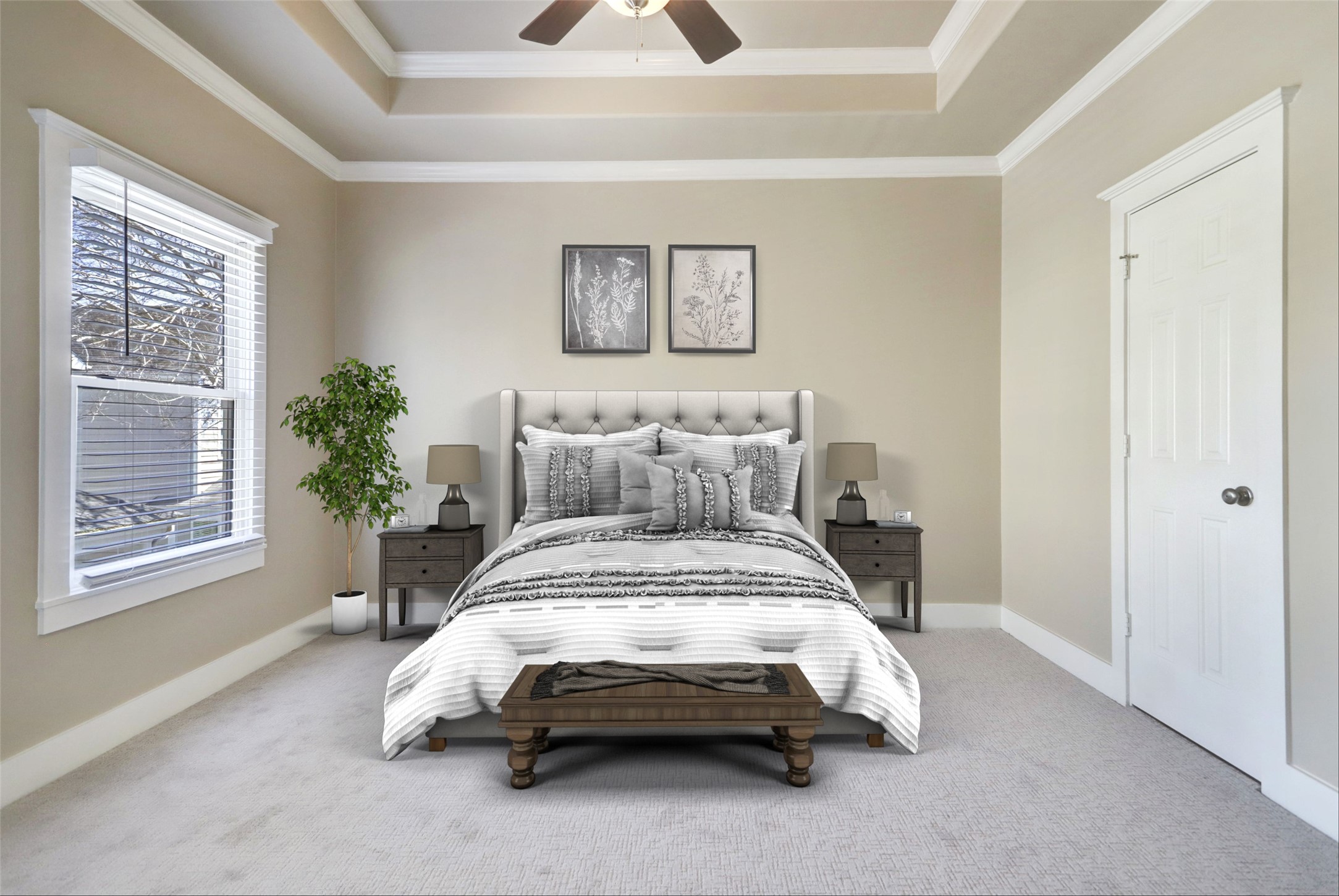 1047 West 16th Street Houston, TX 77008 - Photo 3 of 36 a spacious bedroom with a bed and a window