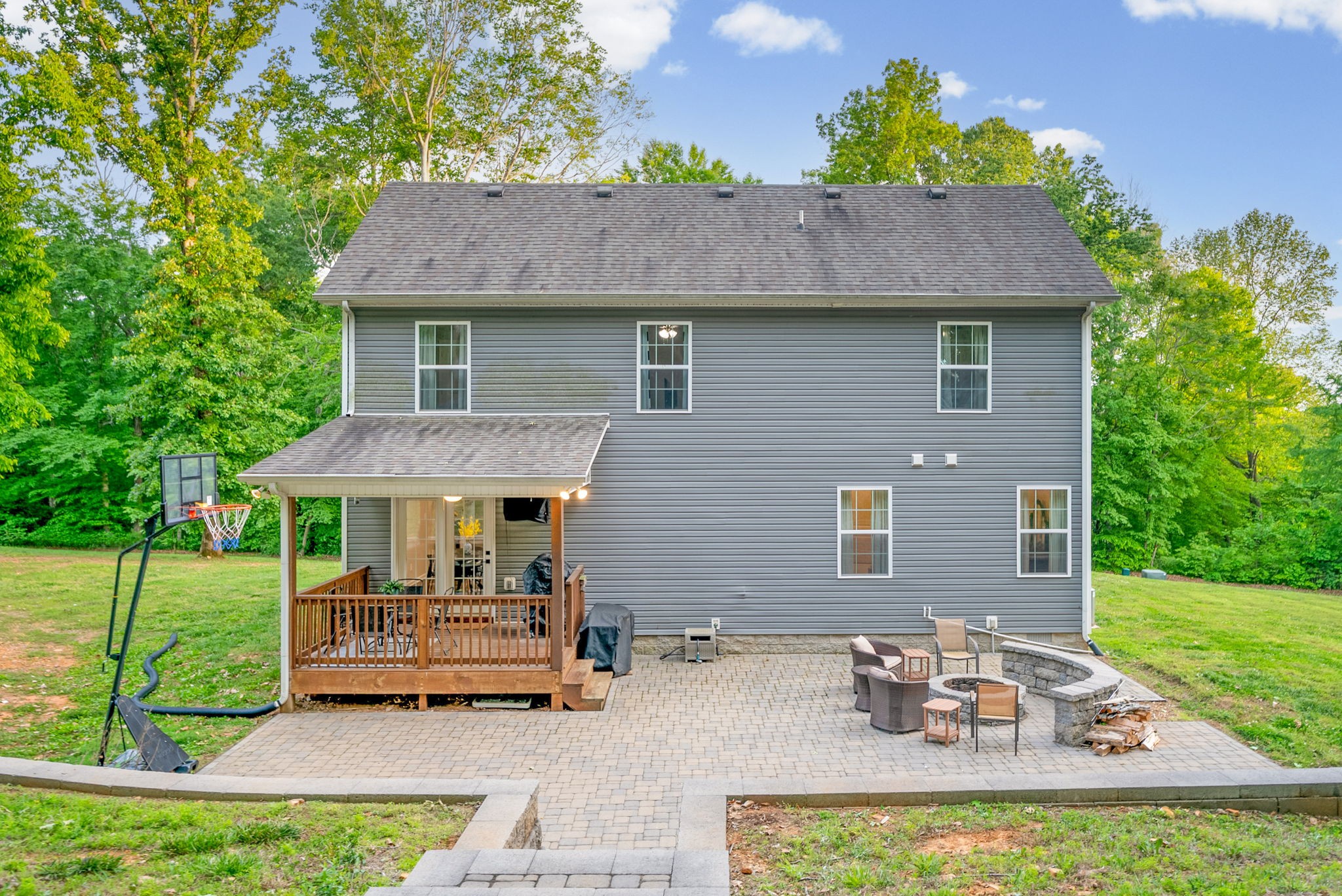 2685 Mockingbird Hill Road Palmyra, TN 37142 - Photo 41 of 47 a view of house with backyard outdoor seating and green space