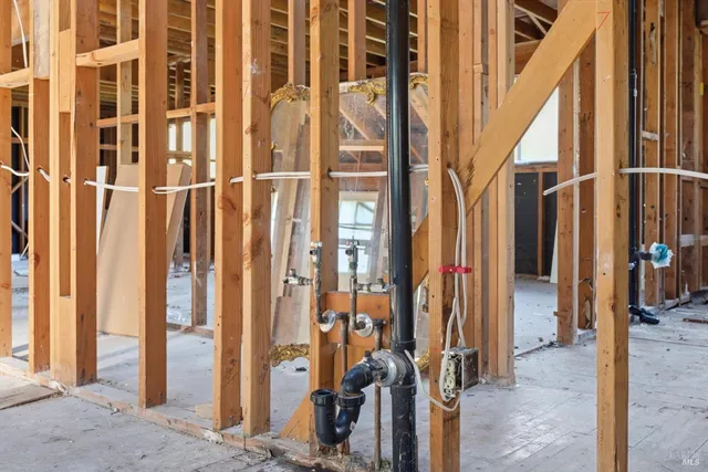 a view of an entryway with staircase