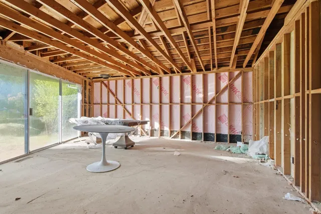 a room with natural light