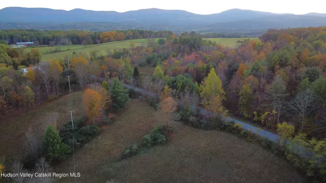 a view of lake with mountain