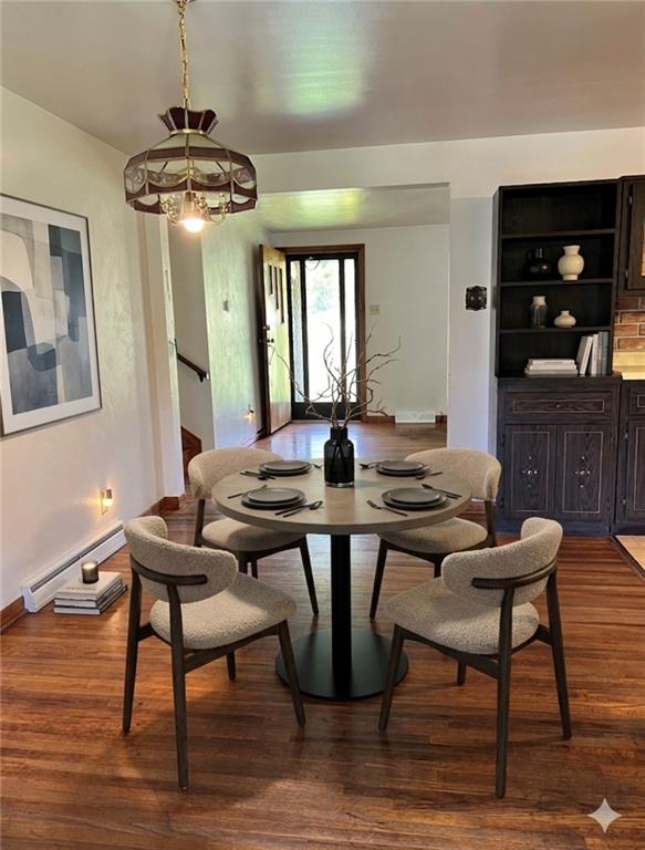 880 Pizza Barn Road Blairsville, PA 15717 - Photo 27 of 44 a view of a dining room with furniture window and wooden floor