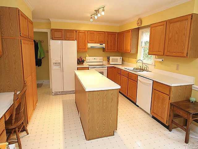 2115 Fountain Ridge Road Durham, NC 27707 - Photo 5 of 9 Huge kitchen w/center work island, large pantry, desk, and new dishwasher, smoothtop range and two-side refrigerator. Other