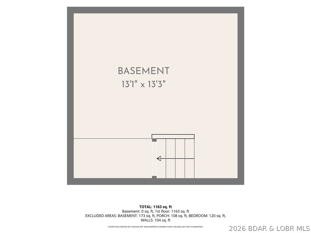 702 Doc Ridgeway Road Macks Creek, MO 65786 - Photo 55 of 56 partial basement of main home