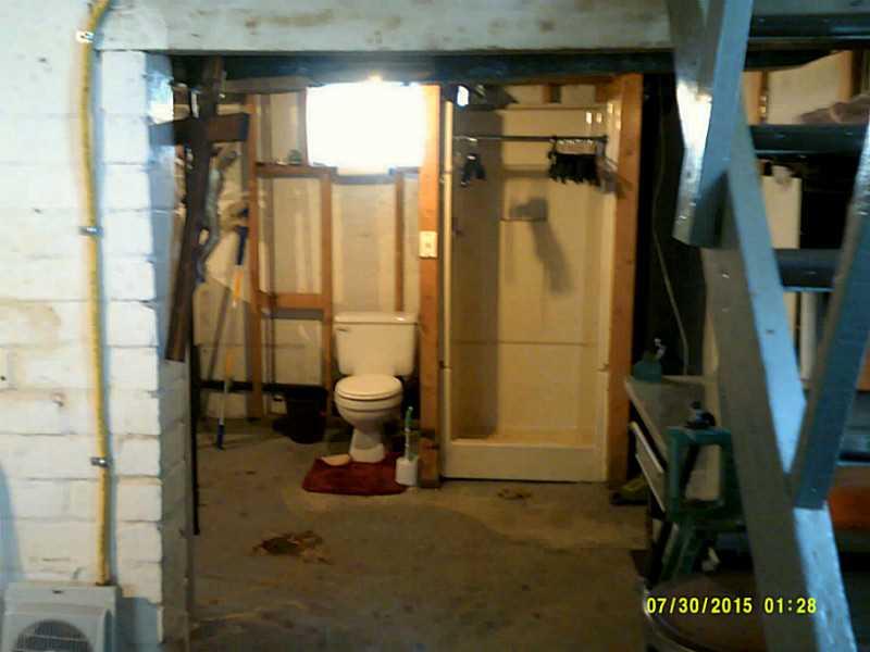 822 Bower Hill Road Bridgeville, PA 15017 - Photo 14 of 24 Basement/Game Room. Bathroom and shower in Basement
