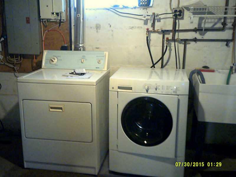 822 Bower Hill Road Bridgeville, PA 15017 - Photo 15 of 24 Basement/Game Room. washer and dryer