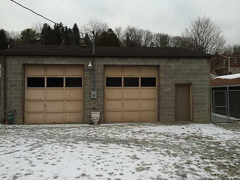 822 Bower Hill Road Bridgeville, PA 15017 - Photo 20 of 24 Parking Lot/Garage. Heated Garage and has Bathroom