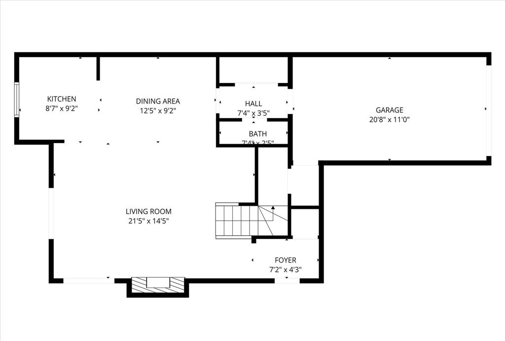 2312 Perkins Road Arlington, TX 76016 - Photo 28 of 29 1st floor Floor plan
