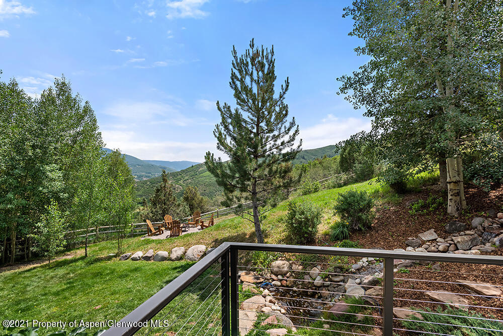 400 Medicine Bow Road Aspen, CO 81611 - Photo 42 of 58 a view of a balcony with an outdoor space