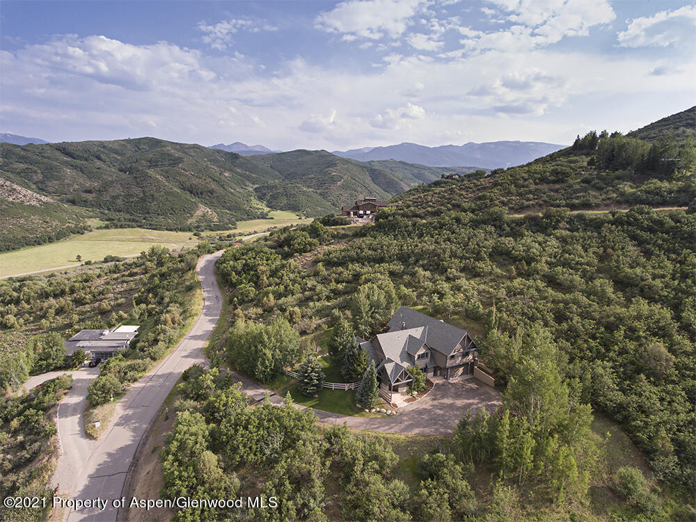 400 Medicine Bow Road Aspen, CO 81611 - Photo 53 of 58 Aerial Shot