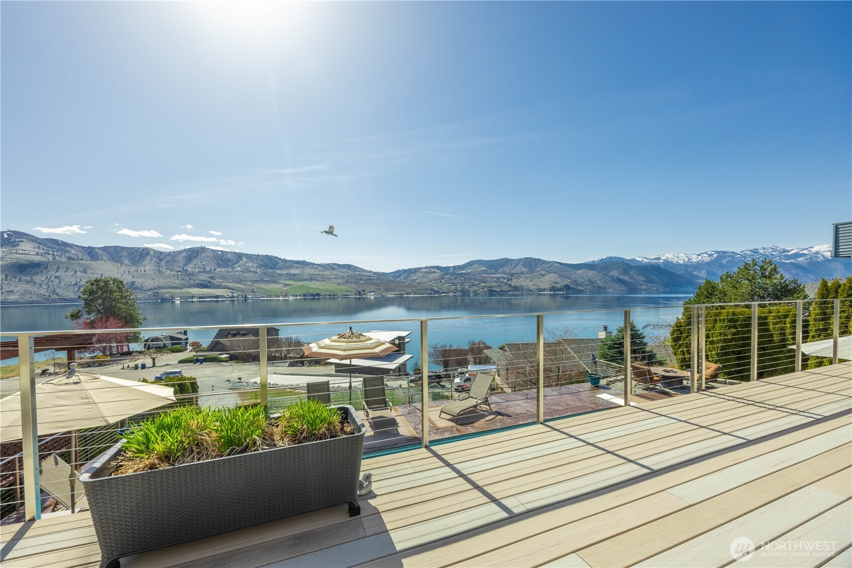 217 Riviera Drive Chelan, WA 98816 - Photo 24 of 38 a view of a terrace with furniture