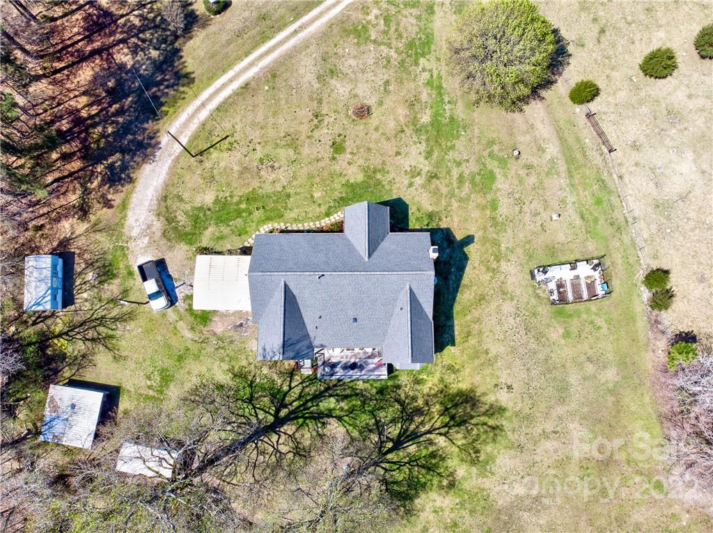 970 Lola Road Chester, SC 29706 - Photo 33 of 39 an aerial view of a house with a yard