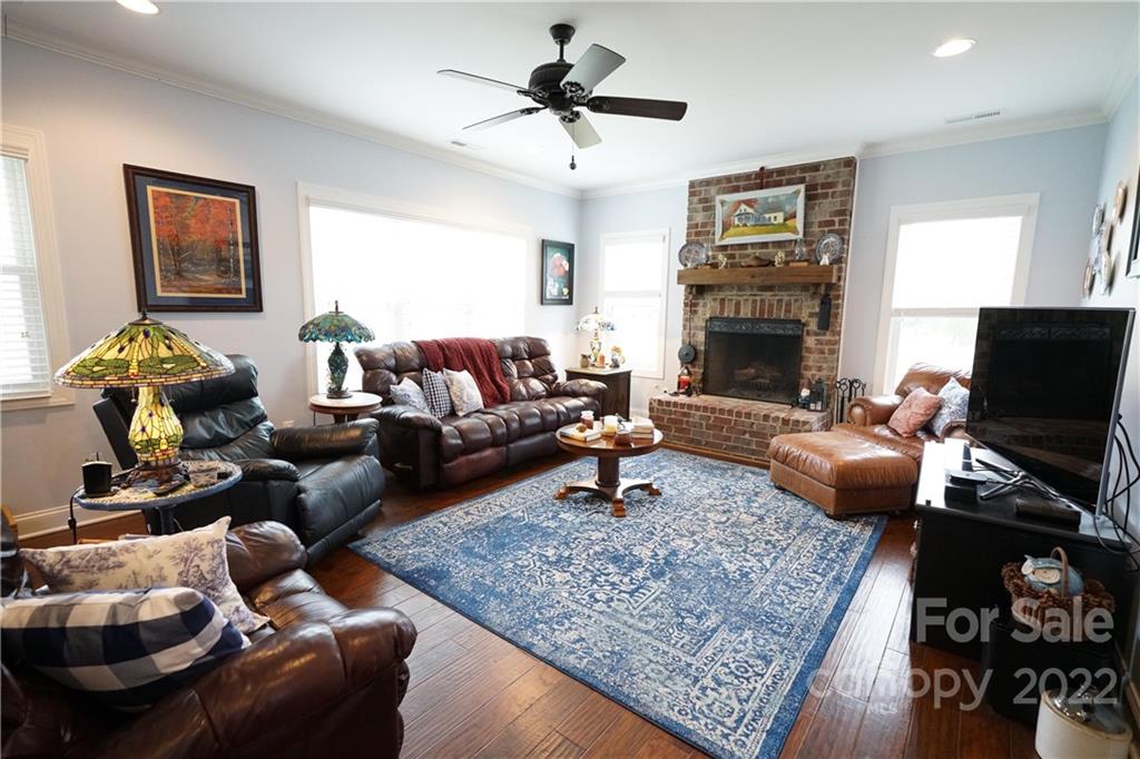 970 Lola Road Chester, SC 29706 - Photo 8 of 39 a living room with furniture and a fireplace