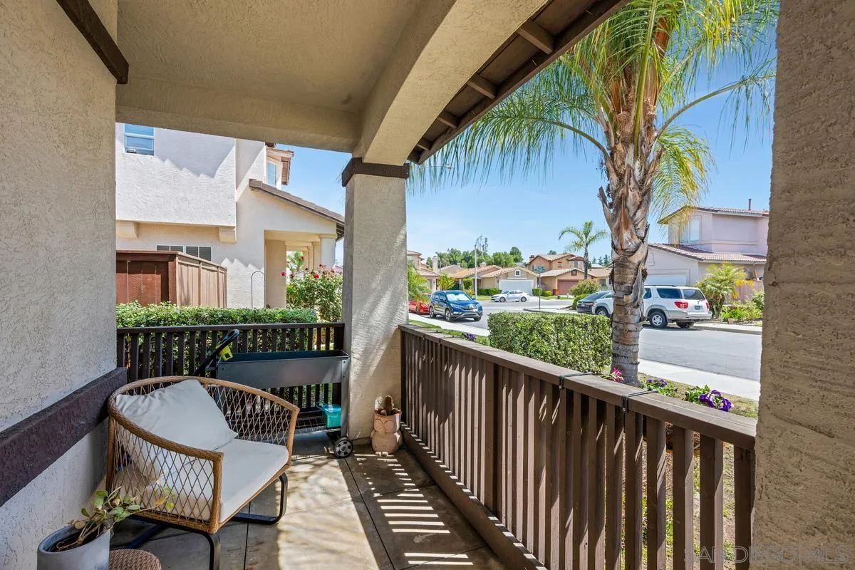 39537 Tischa Drive Temecula, CA 92591 - Photo 3 of 35 a view of a chair and table in the balcony
