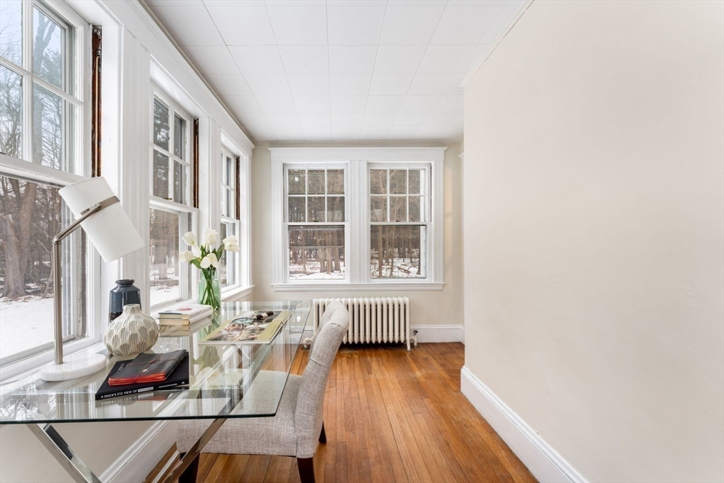 10 Hinckley Road Newton, MA 02468 - Photo 11 of 41 a view of a living room and dining room