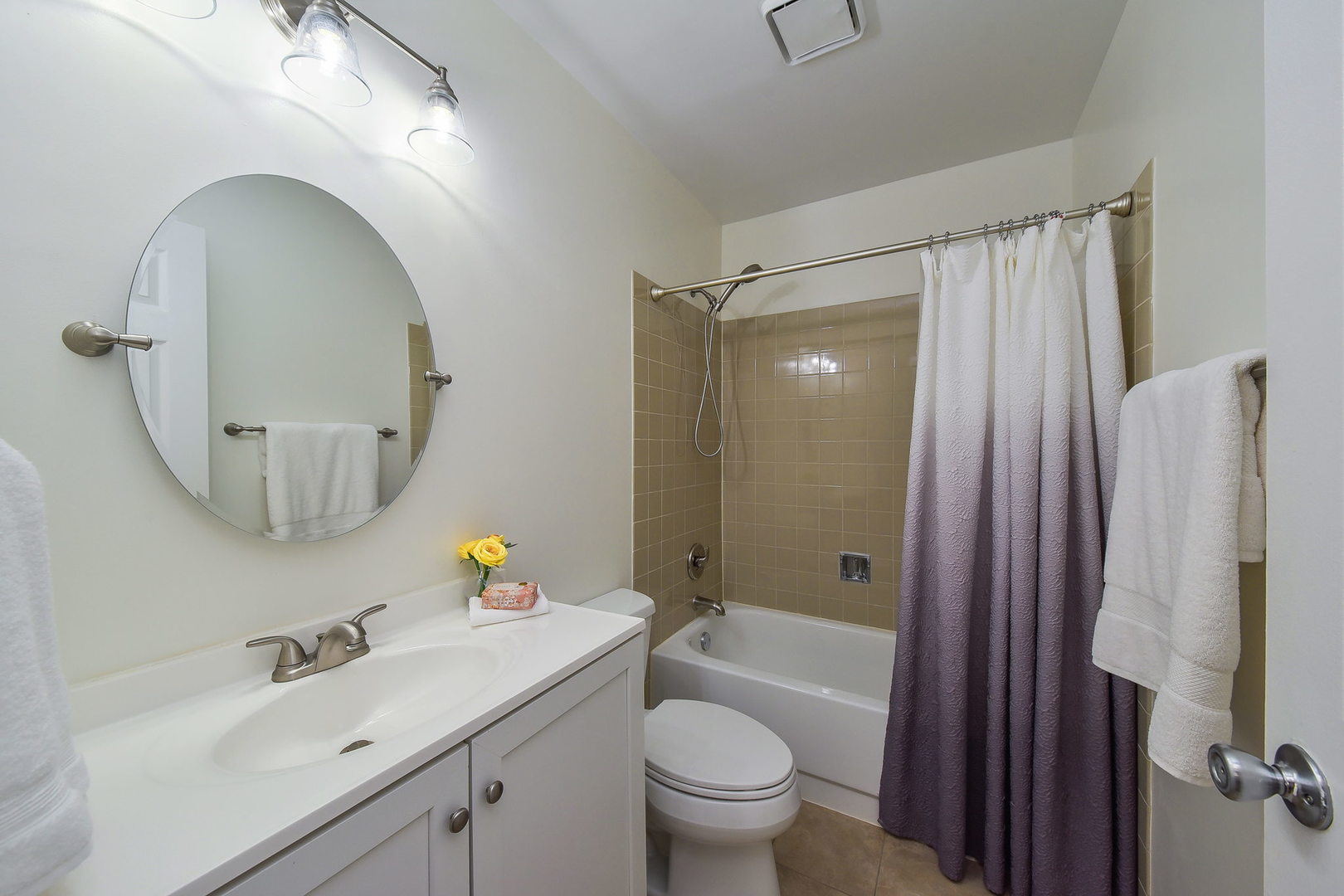 367 Sandhurst Circle, Unit 5 Glen Ellyn, IL 60137 - Photo 8 of 10 a bathroom with a sink toilet and shower