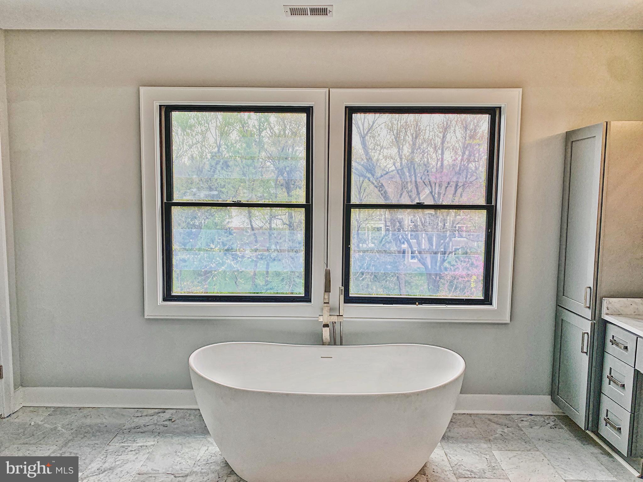 6809 Rosemont Drive McLean, VA 22101 - Photo 13 of 20 Bathtub with a view