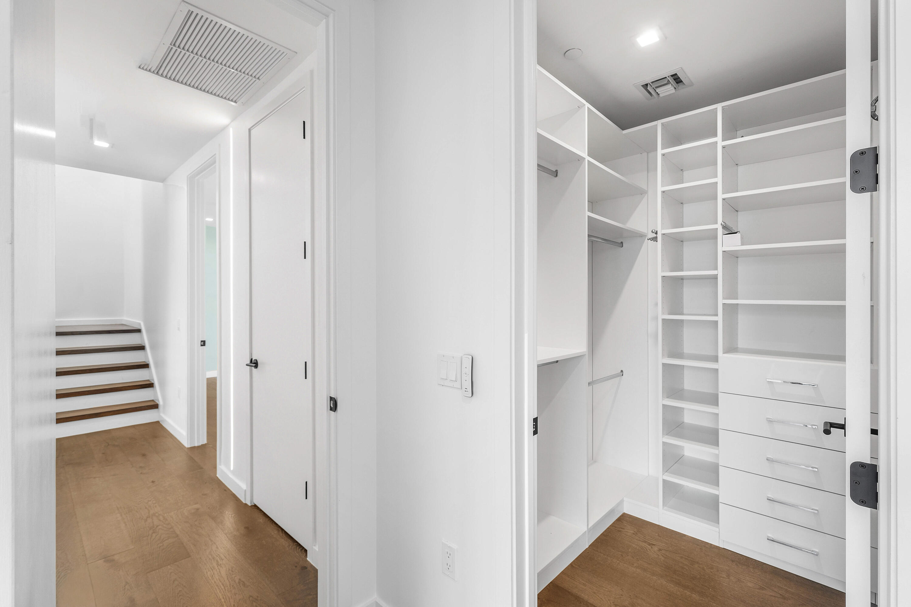 11505 Old Ocean Boulevard Ocean Ridge, FL 33435 - Photo 21 of 35 a view of walk in closet with empty racks