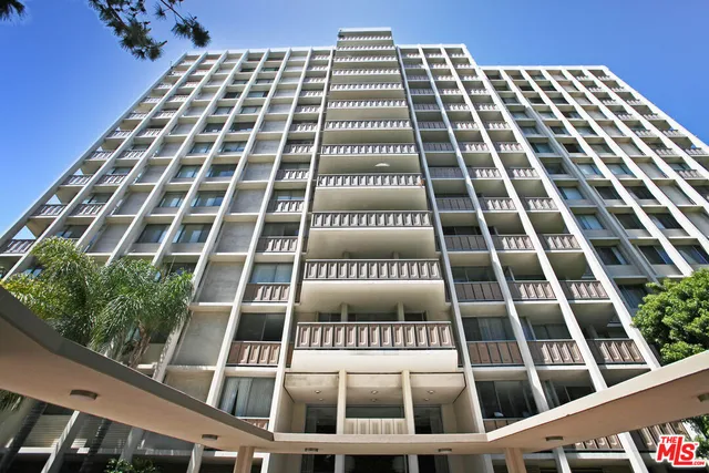 a front view of a building