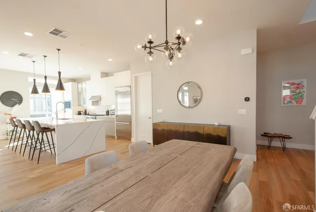 a bedroom with a bed and furniture