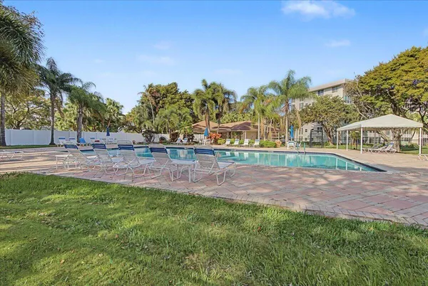 a street view with tall buildings