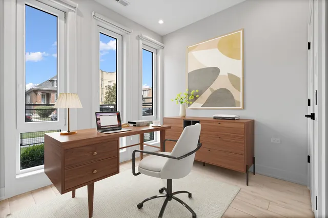 a utility room with a washer and dryer
