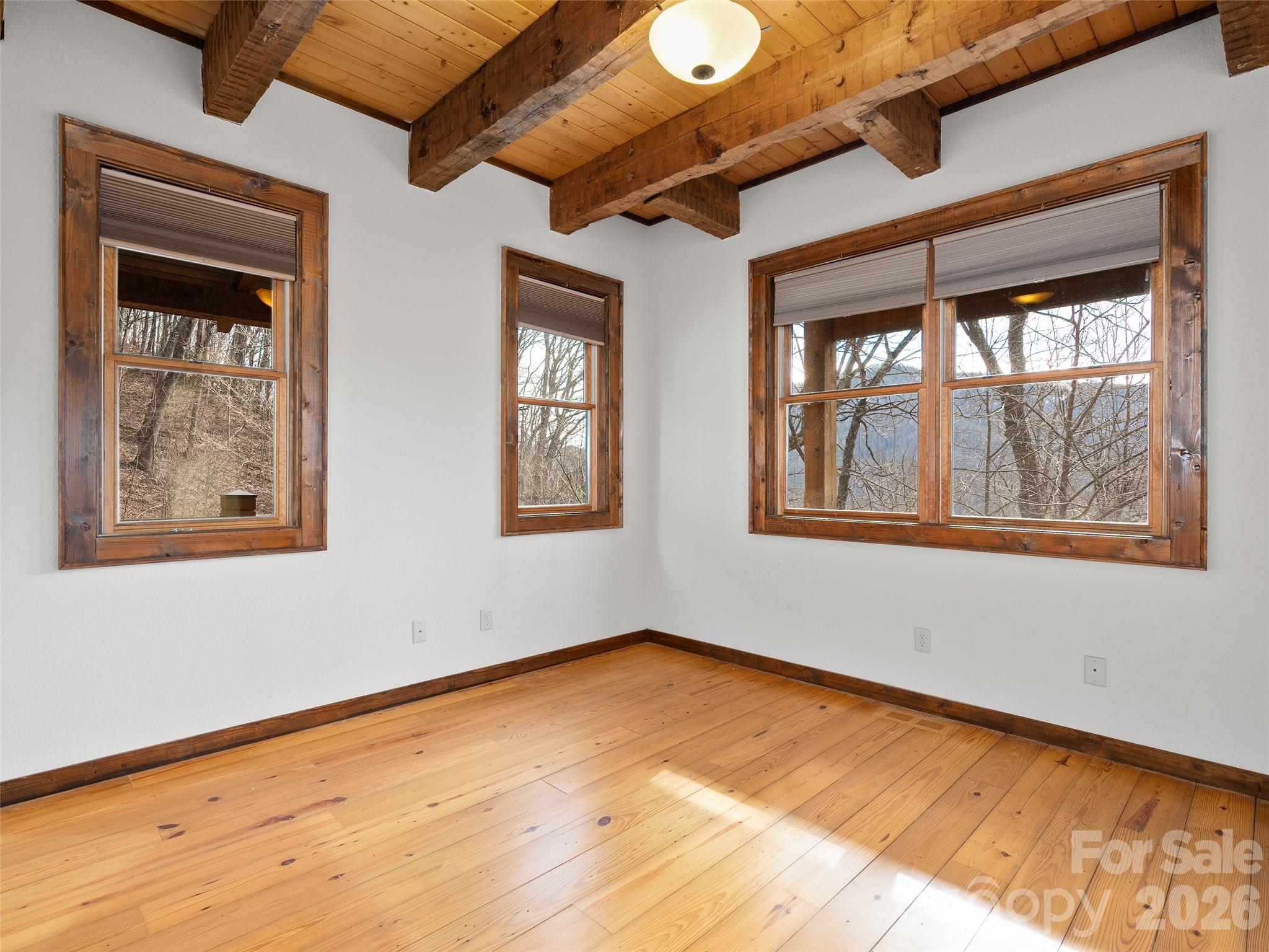 173 Heavenview Point Maggie Valley, NC 28751 - Photo 21 of 47 a view of empty room with window
