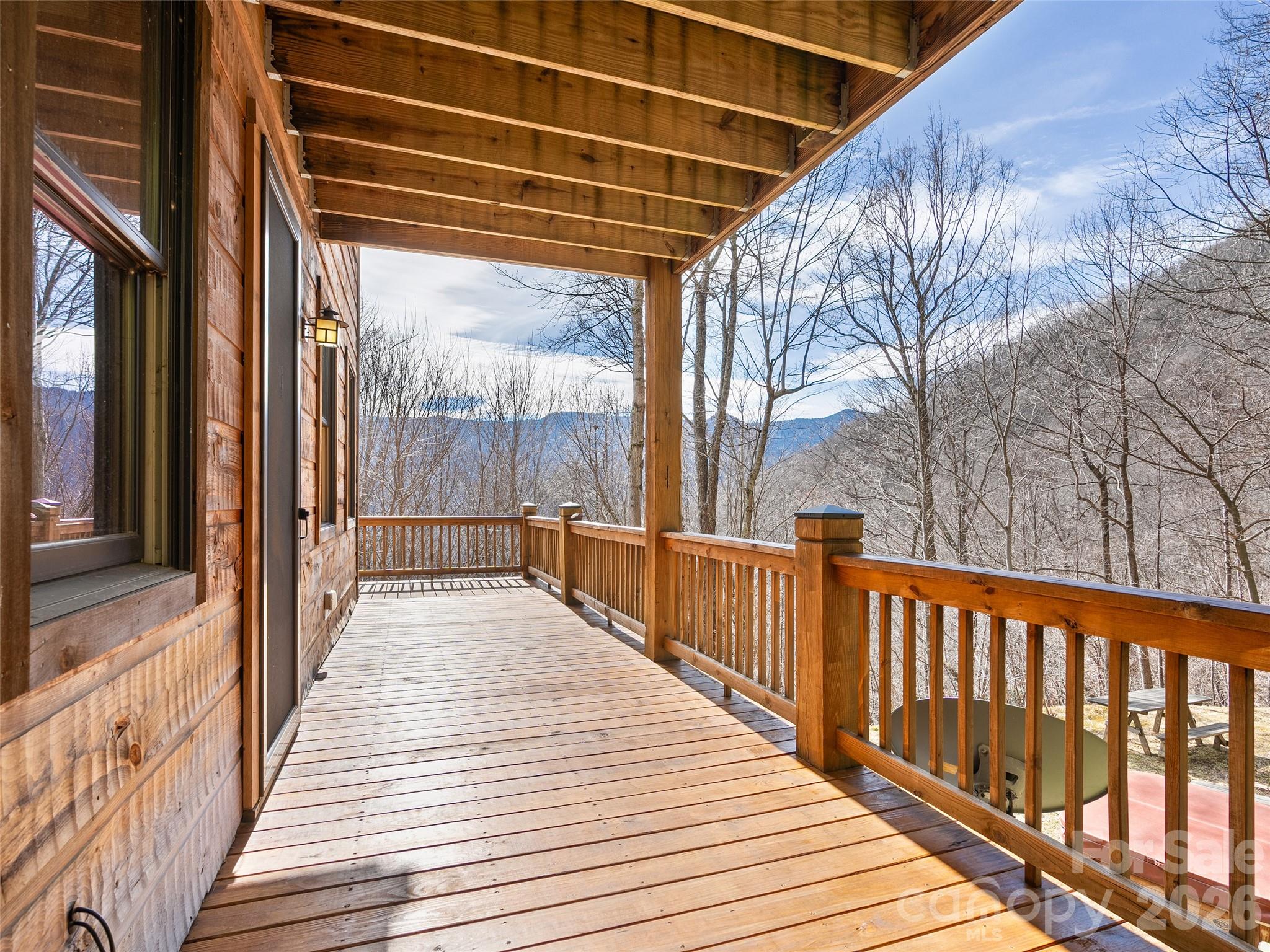 173 Heavenview Point Maggie Valley, NC 28751 - Photo 32 of 47 a view of a balcony