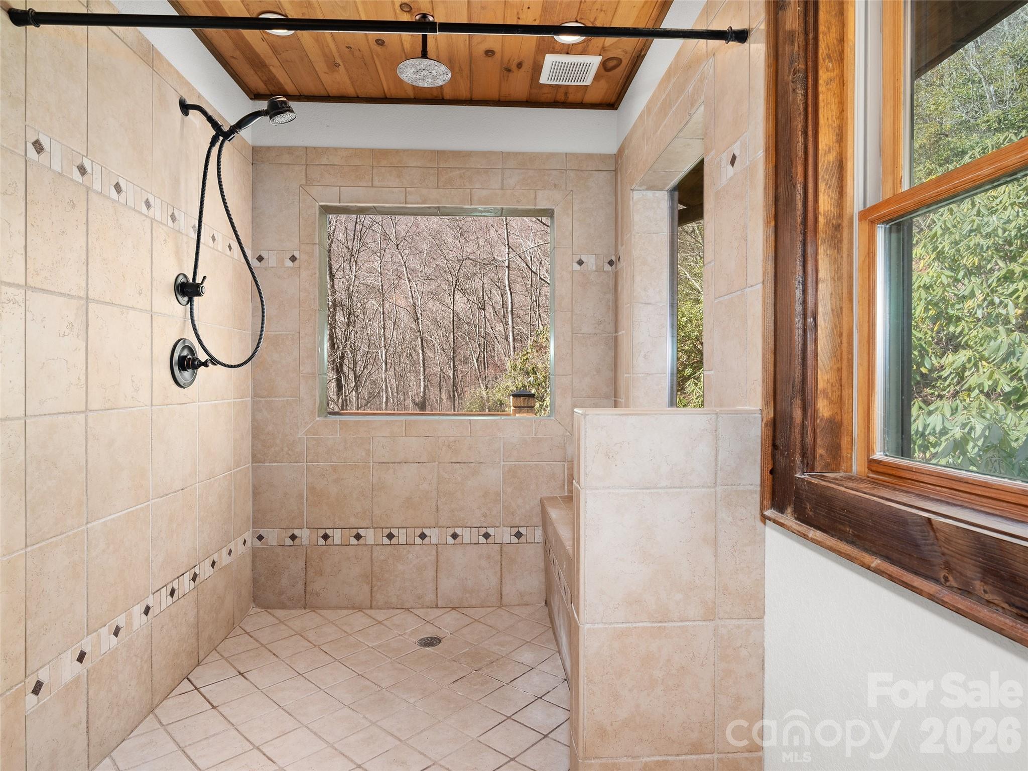 173 Heavenview Point Maggie Valley, NC 28751 - Photo 40 of 47 a bathroom with a bathtub and shower