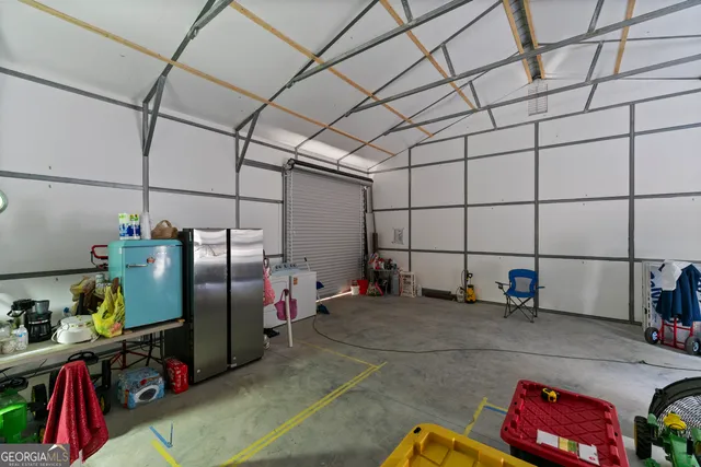 a view of storage and utility room