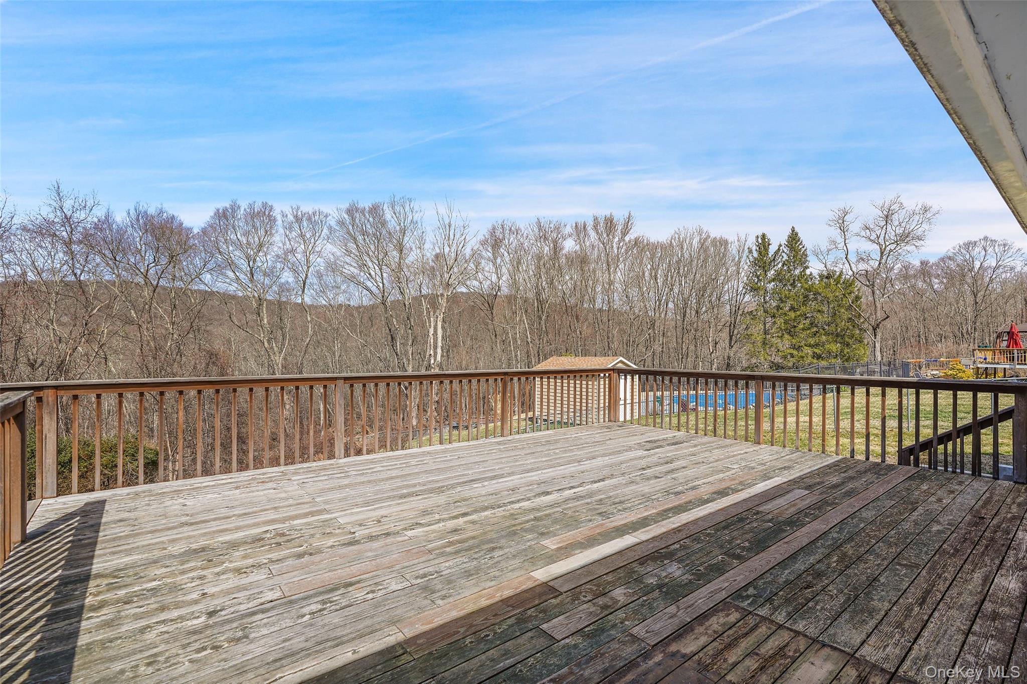 59 Brook Street Mahopac, NY 10541 - Photo 30 of 37 Large deck with access from bedroom and kitchen.
