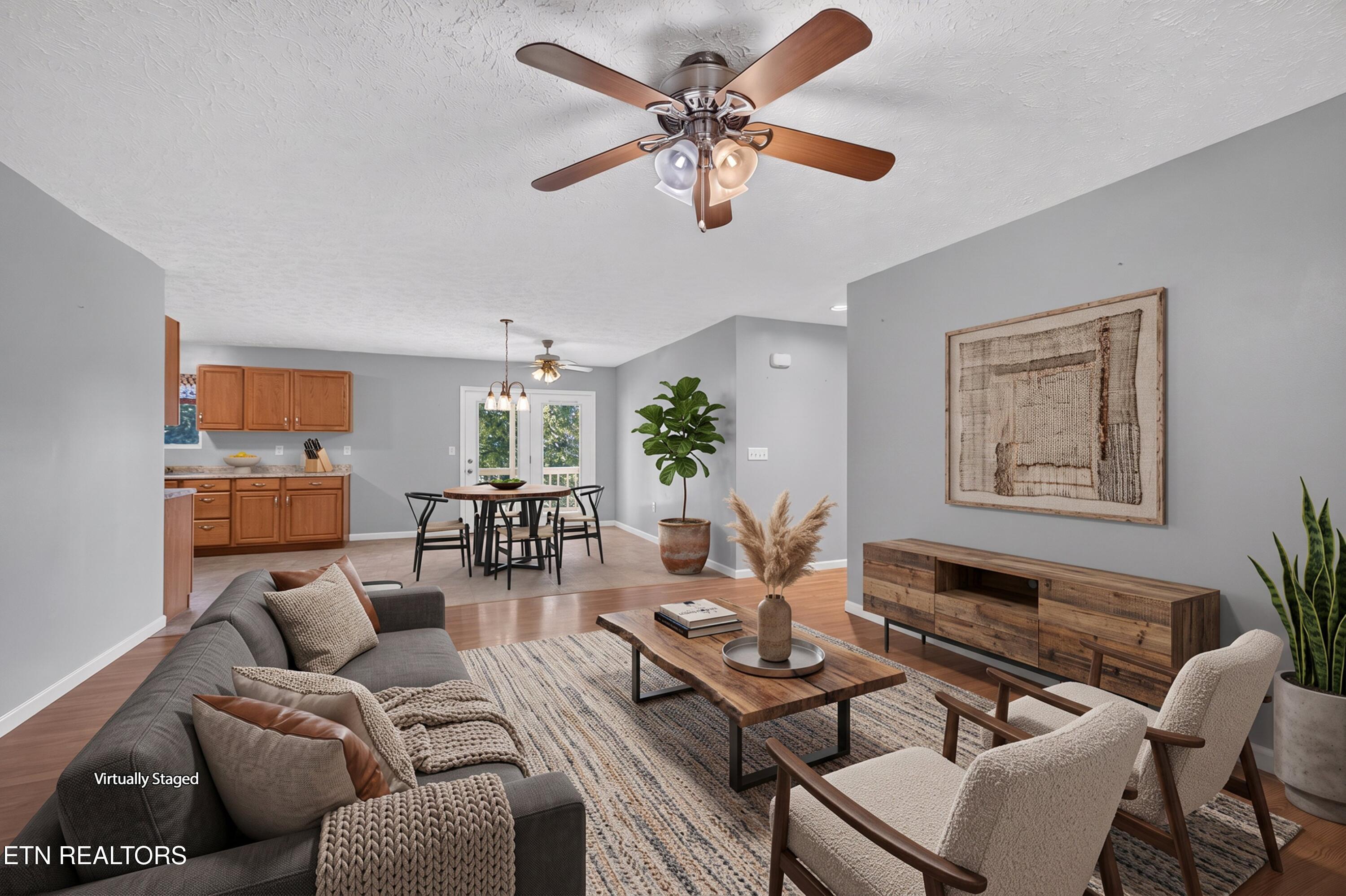 435 Morie Road Dandridge, TN 37725 - Photo 8 of 48 LIVING ROOM - VIRTUALLY STAGED