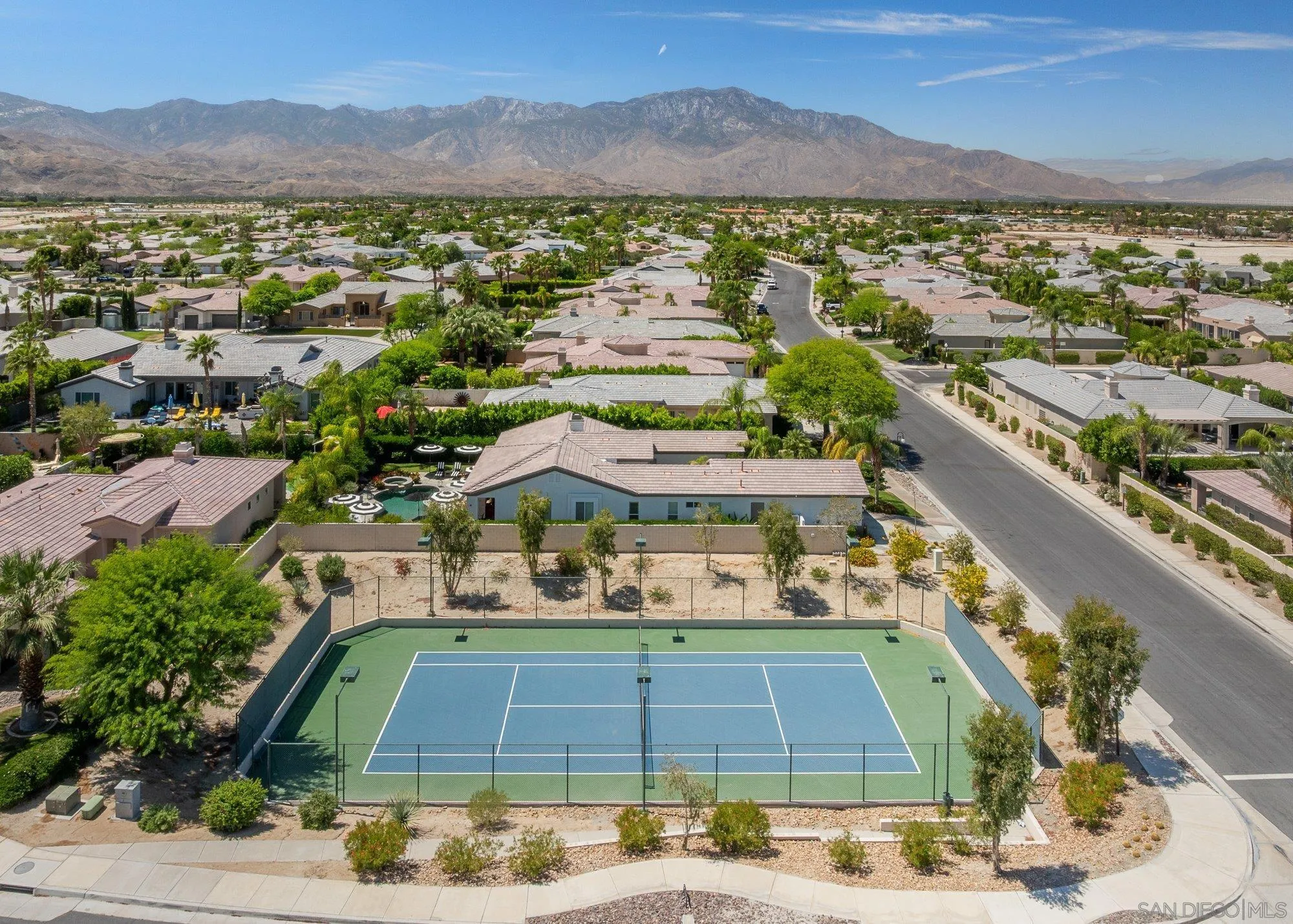 4 Chandon Court Rancho Mirage, CA 92270 - Photo 41 of 44 a view of a city with an outdoor space