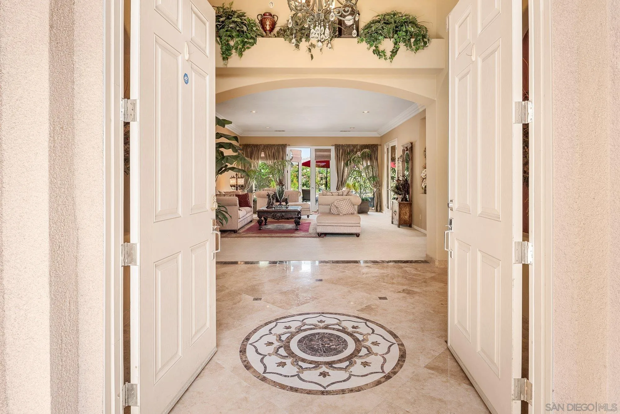 4 Chandon Court Rancho Mirage, CA 92270 - Photo 6 of 44 a view of living room with furniture and window
