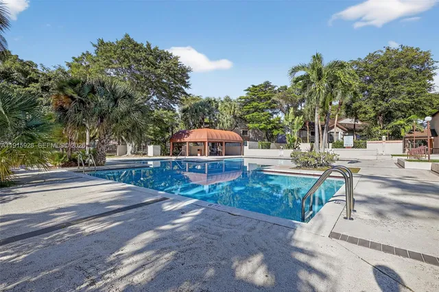 a view of a house with entertaining space